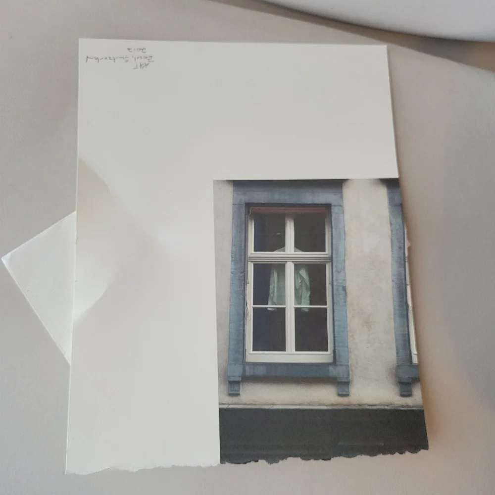 Artist Signed Window Image Card ~ 